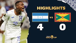 Highlights: Honduras 4-0 Grenada - Gold Cup 2021