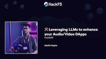 Huddle01 🛠️ Leveraging LLMs to enhance your Audio/Video DApps