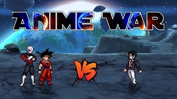 Goku DBS V3.5 OP (all form) & Jiren OP (all form) VS Demon King Muzan OP in Jump Force Mugen