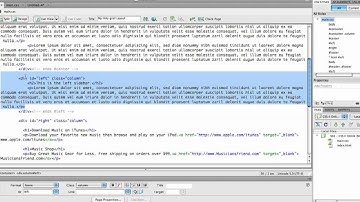 (6/44) Adding An Unordered List to the Left Column - UCLA Extension