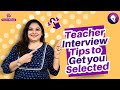 TEACHER INTERVIEW TIPS | TEACHERPRENEUR
