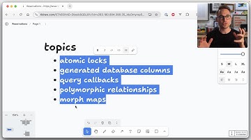 Building a model reservation system with atomic locks