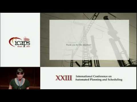 ICAPS 2013: Chiara Piacentini (Novel Applications Track, Best Student Paper) - Combining a Temporal