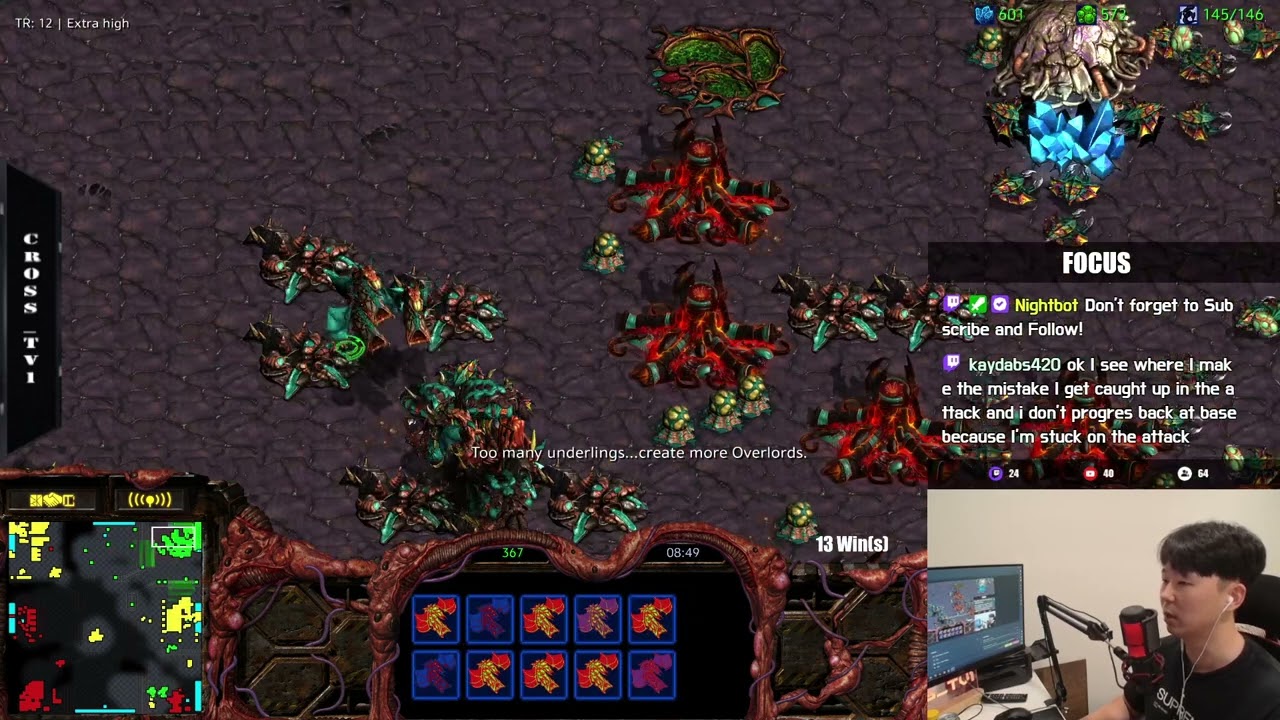 5 HATCH MUTA TO GUARDIAN BUILD | Starcraft Fastest Map Ever 2024