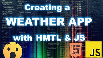 How to create a VERY SIMPLE Weather App with JavaScript