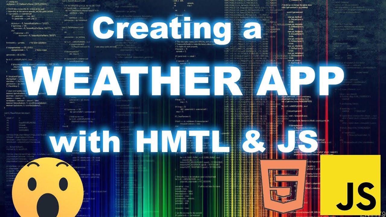 How to create a VERY SIMPLE Weather App with JavaScript