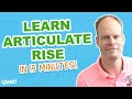 Learn articulate rise 360 in 15 minutes