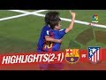 Resumen de FC Barcelona vs Atlético de Madrid (2-1)