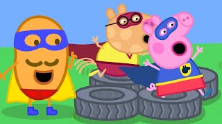 Peppa Pig in Hindi | सुपरहीरो स्कूल | Hindi Cartoons for Kids