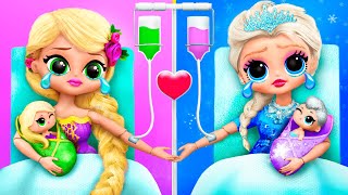 Elsa và Rapunzel Trong Bệnh Viên! 35 Mẹo LOL OMG