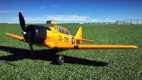 FMS AT-6 Texan 800mm w/ Lemon Rx 7-Channel Receiver / Stabilizer Performance Flight
