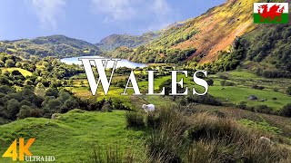 Wales 4K Ultra HD • Stunning Footage Wales, Scenic Relaxation Film with Christmas Music.