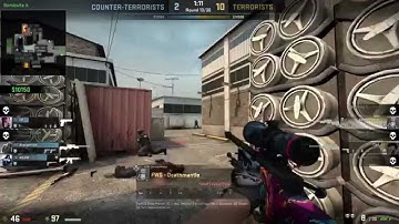 CS:GO quick ACE AWP 4k Grenade 1k