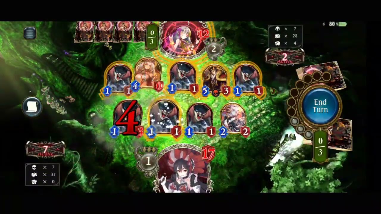 (Masters 4K Unlimited) Handless Blood vs Wrath Blood 2 [Shadowverse/Dawn of Calamity]
