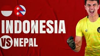 TIMNAS INDONESIA VS NEPAL LIVE DI @indosiar_ivm DAN @Vidio-Channel