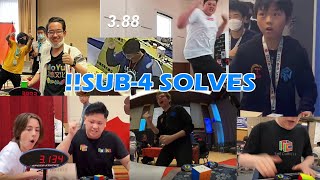Los Speedcubers Más Rápidos del Mundo | Resolviendo el Cubo 3x3 en Menos de 4 Segundos 🔥🕒