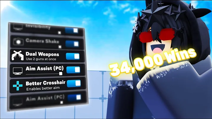 Reaching 34,000 Wins In Roblox Rivals + New Settings