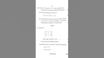 CSVTU BTech Engineering Maths-1,2024- De.-NO.