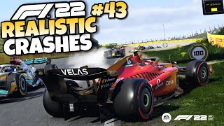 F1 22 REALISTIC CRASHES #43