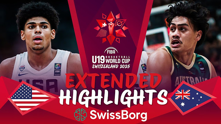 USA 🇺🇸 vs Australia 🇦🇺 | Extended Highlights | FIBA U19 Basketball World Cup 2025