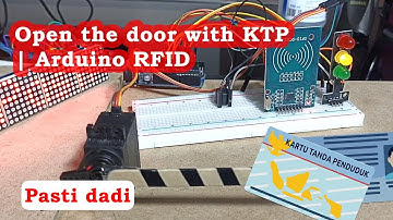 Buka pintu dengan KTP | Arduino RFID #arduinoprojects #rfidktp #rfid