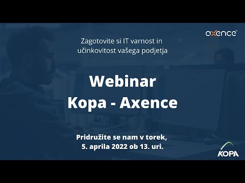 Kopa Webinar   Axence, nVision