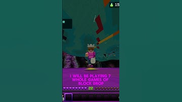 Please subscribe!! #minecraft #hivegames #blockdrop