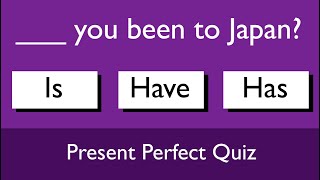 Present Perfect | Grammar quiz