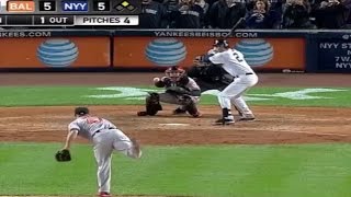 Derek Jeter Last Final Bat hit & Walk off Run Yankee Stadium - Home Game Winner 9/25/2014!!!
