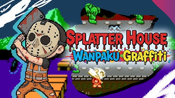 Splatterhouse: Wanpaku Graffiti - FULL GAME Walkthrough [TRUE ENDING] (NES) - No Commentary