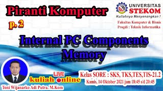 Internal PC Components - Memory, Kuliah online Kelas karyawan. screenshot 1