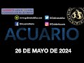 Horóscopo Diario - Acuario - 26 de Mayo de 2024.