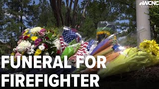 Funeral for SC firefighter who died on duty