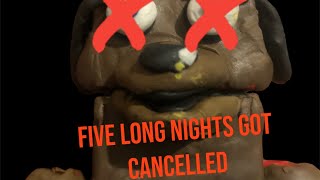 Five Long Nights FNAF Stop Motion Got Cancelled ill tell you why... by Poopi Animations  80 views 8 months ago 46 seconds