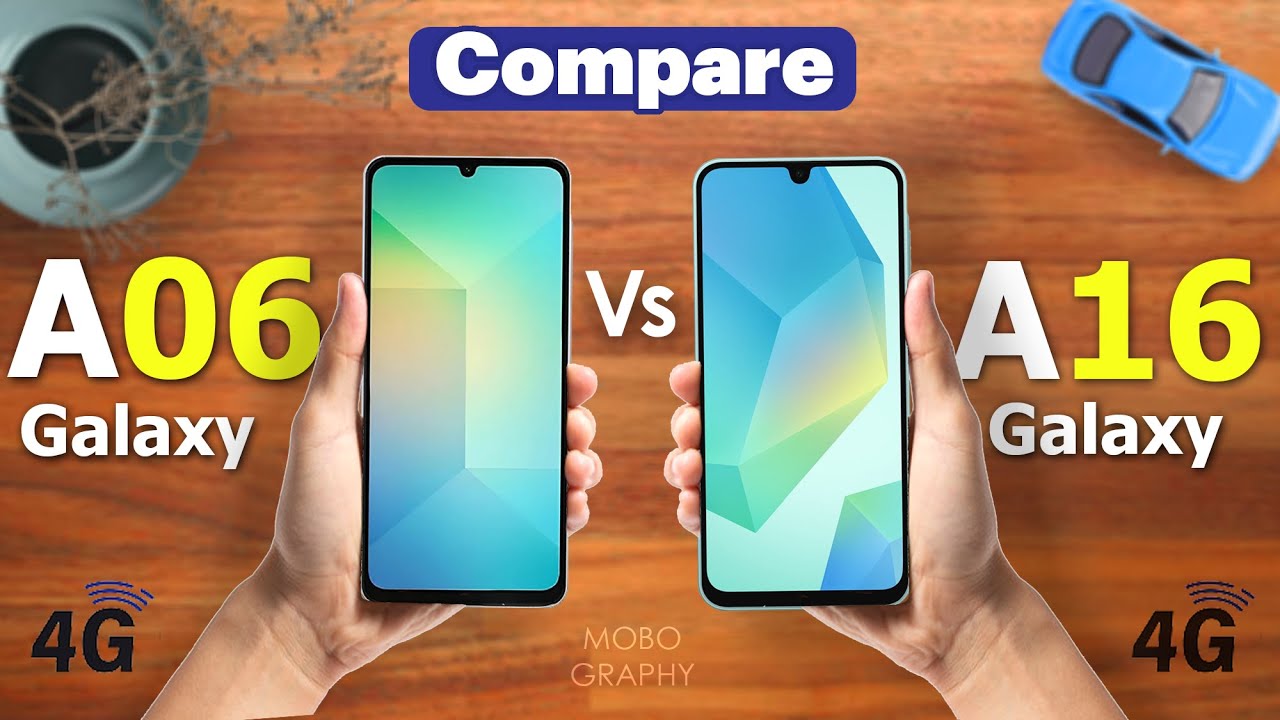 Compare Samsung Galaxy A06 vs A16 4G | Mid-range fight !