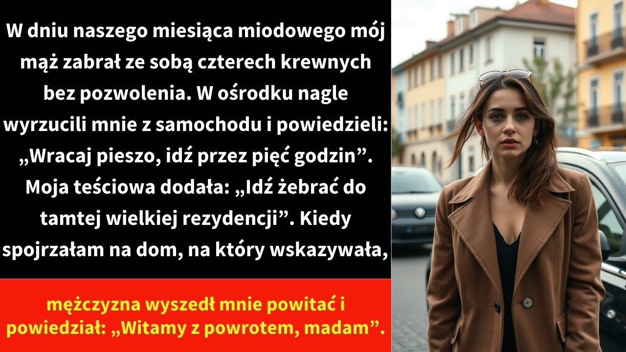„Nicole, wysiądź i idź pieszo do domu. To dobre dla twojego zdrowia” – rzucił mój mąż, podczas gdy on i jego matka jechali wygodnie w zapchanym pamiątkami samochodzie. Przez sześć miesięcy...