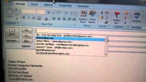 How to correct problems sending emails to internal users.