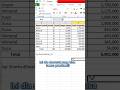 Shortcut blok tabel otomatis #excel #exceltips #exceltricks #shortvideo #exceltutorial #