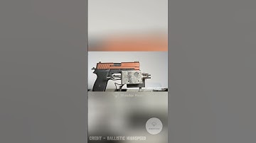 How 2 Bullet collision looks in slow motion !? #interestingfact #firearms #guns #sciencefacts