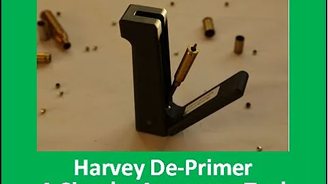 Harvey De-priming Tool
