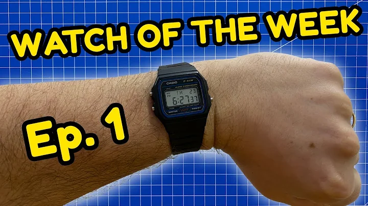 ⌚ Casio F-91W Pro's and Con's 🤔 1-WEEK Review!