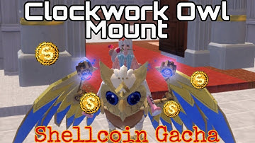 Clockwork Owl Mount | Shellcoin Gacha| Utopia: Origin