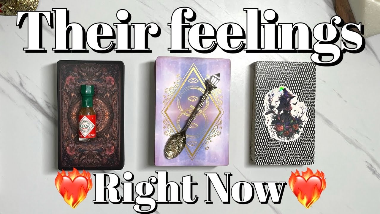 Their Current Thoughts and Feelings For You💕💗⛲️🔥pick a card love tarot reading✨