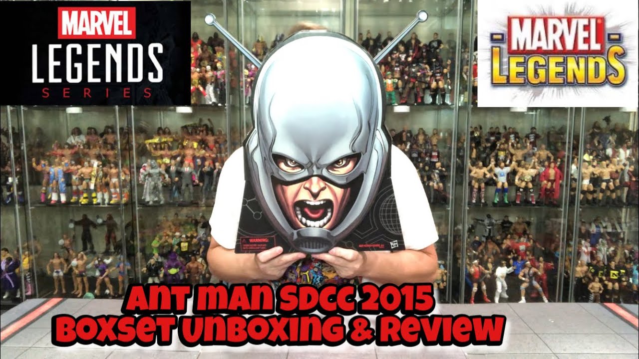 AntMan SDCC 2015 Hasbro Marvel Legends Exclusive Unboxing