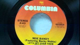 Moe Bandy / Becky Hobbs ~ Let's Get Over Them Together chords