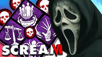 INSANE GHOSTFACE: SCREAM MOVIE ACCURATE LORE BUILD... | Dead By Daylight Killer Gameplay