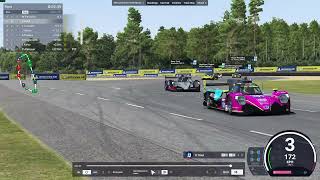last 2 laps battle 2.4h LeMans LMU SPLIT 1 TRP vs DC