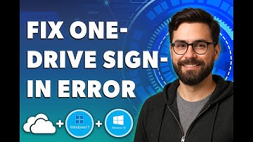 How To Fix Onedrive Sign-In Error 0x8004deef In Windows 1110 [2025 Guide]