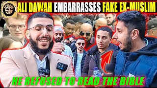 Ali Dawah EMBARRASSED Fake Ex-Muslim @ Speaker's corner