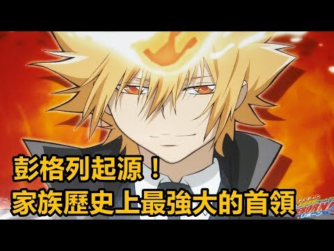 【家庭教師HITMAN REBORN!】Giotto！初代彭格列首领！家族歷史上最強大的首領！！